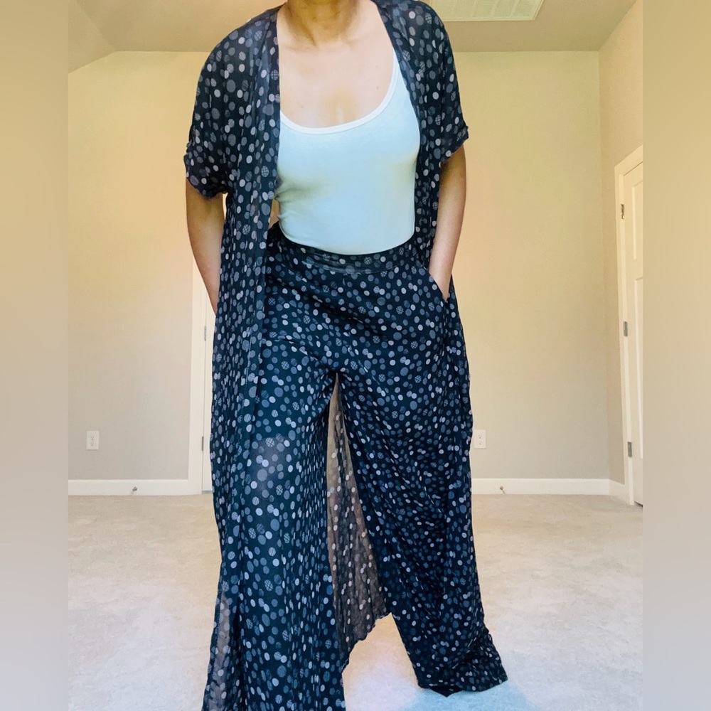 Tall Kimono and Pant Set Custom made - Picture 8 of 10